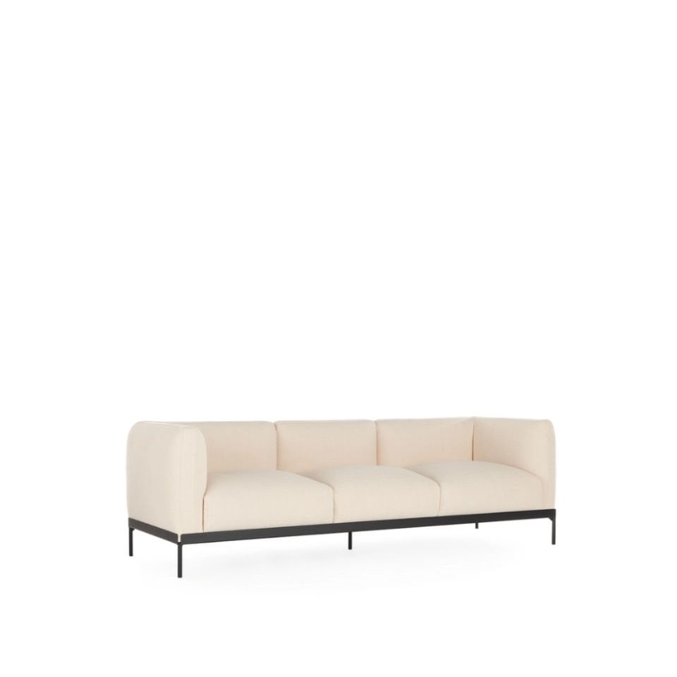 Kartell Asia Beyaz Üçlü Kanepe