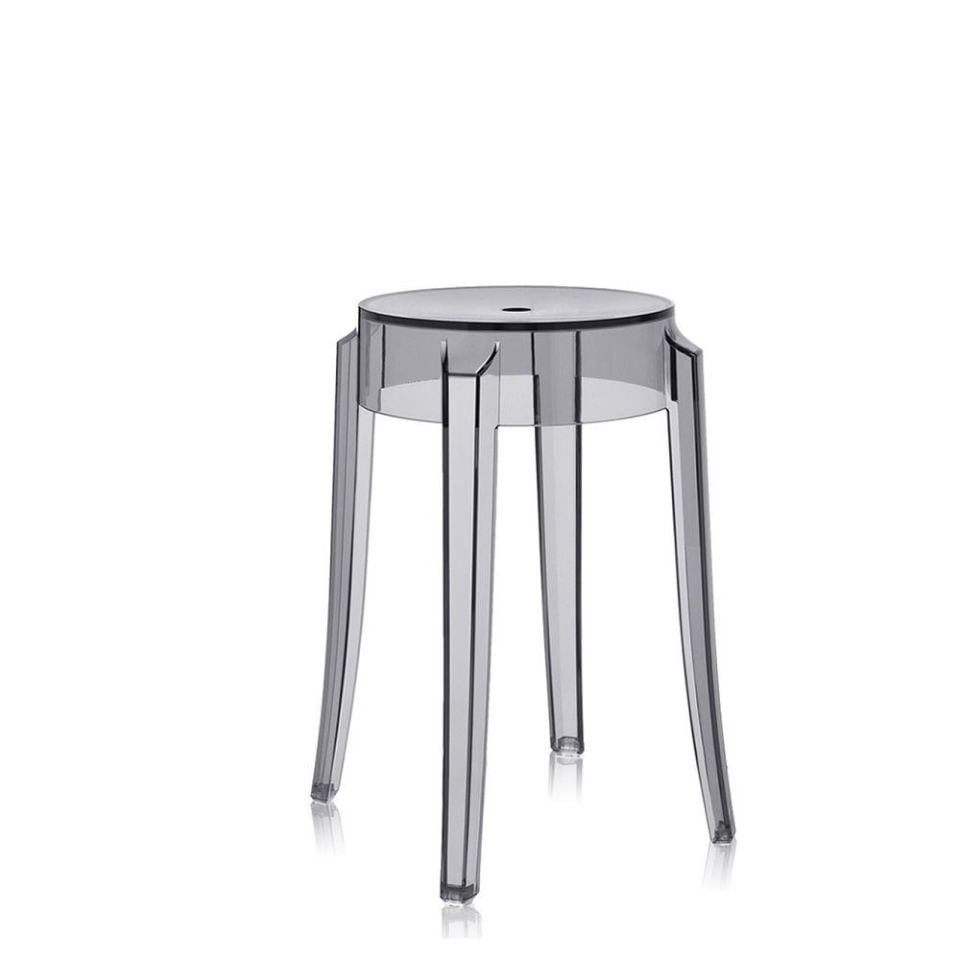 Charles Ghost Tabure Smoke H:46 cm