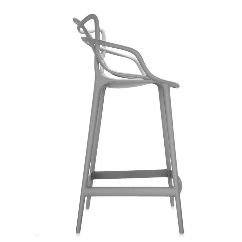 Masters Bar Sandalye Gri  H:99 cm