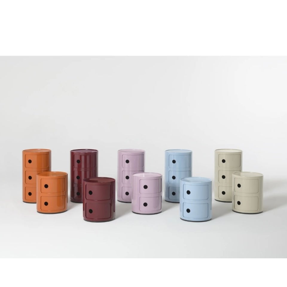 Kartell Componibili 2 Çekmeceli Gök Mavisi Modül