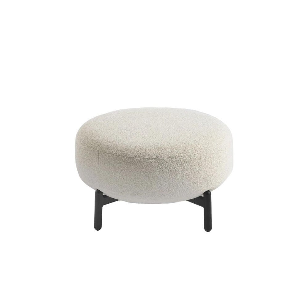 Kartell Lunam Beyaz Orsetto Kumaşlı Puf