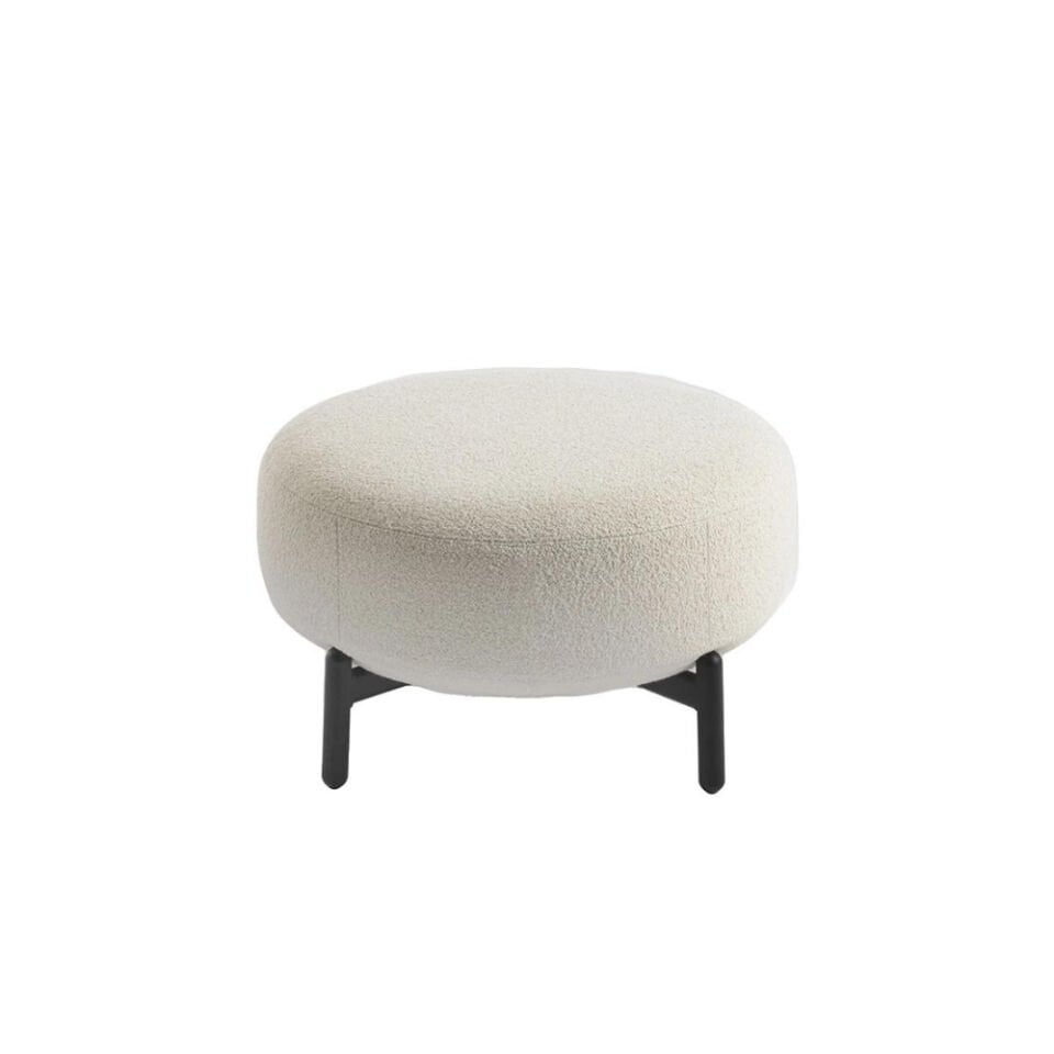 Kartell Lunam Beyaz Orsetto Kumaşlı Puf
