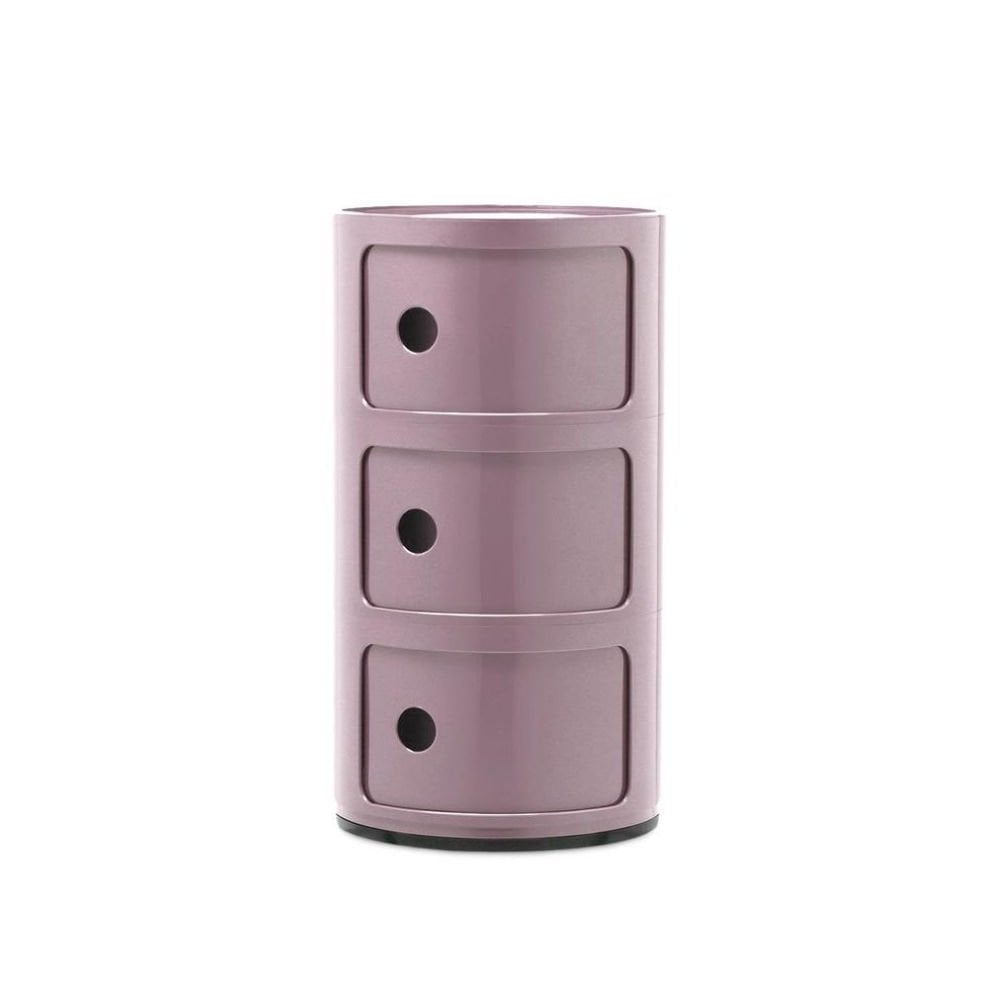 Kartell Componibili 3 Çekmeceli Lila Modül