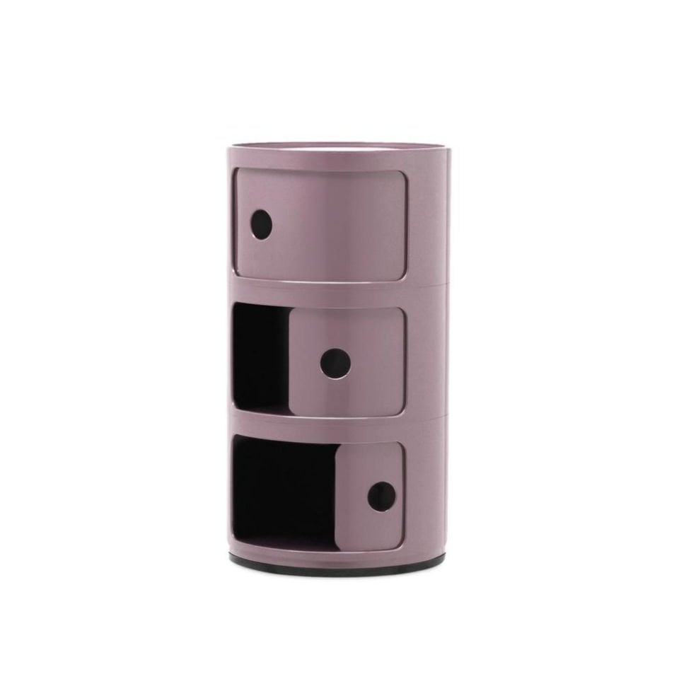 Kartell Componibili 3 Çekmeceli Lila Modül
