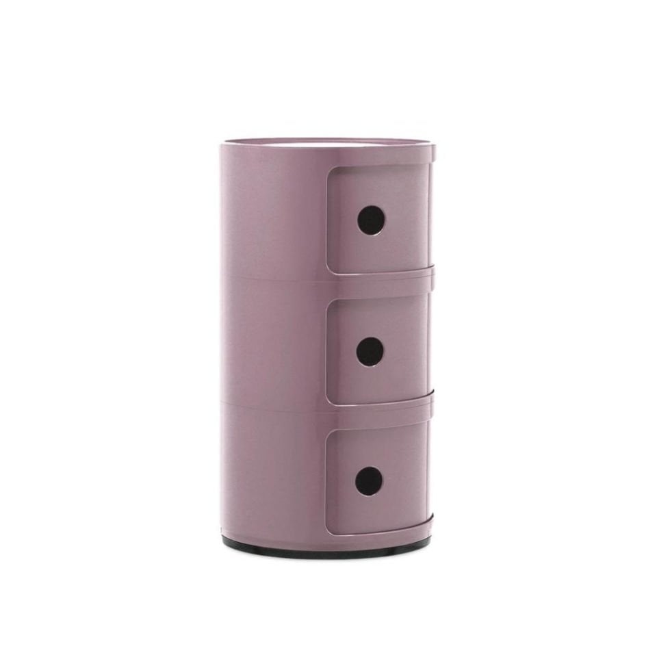 Kartell Componibili 3 Çekmeceli Lila Modül