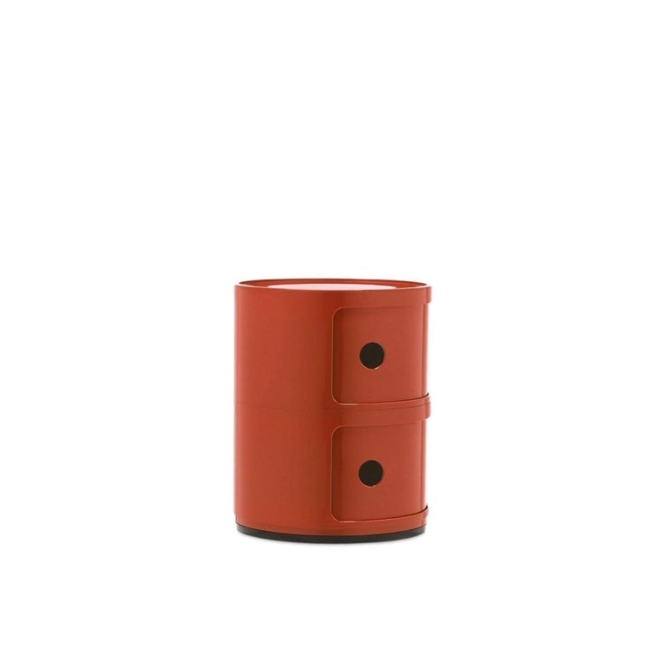 Kartell Componibili 2 Çekmeceli Turuncu Modül