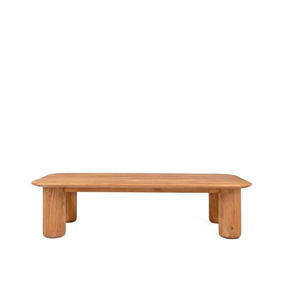 Dino Rustic Ahşap Orta Sehpa 140 cm