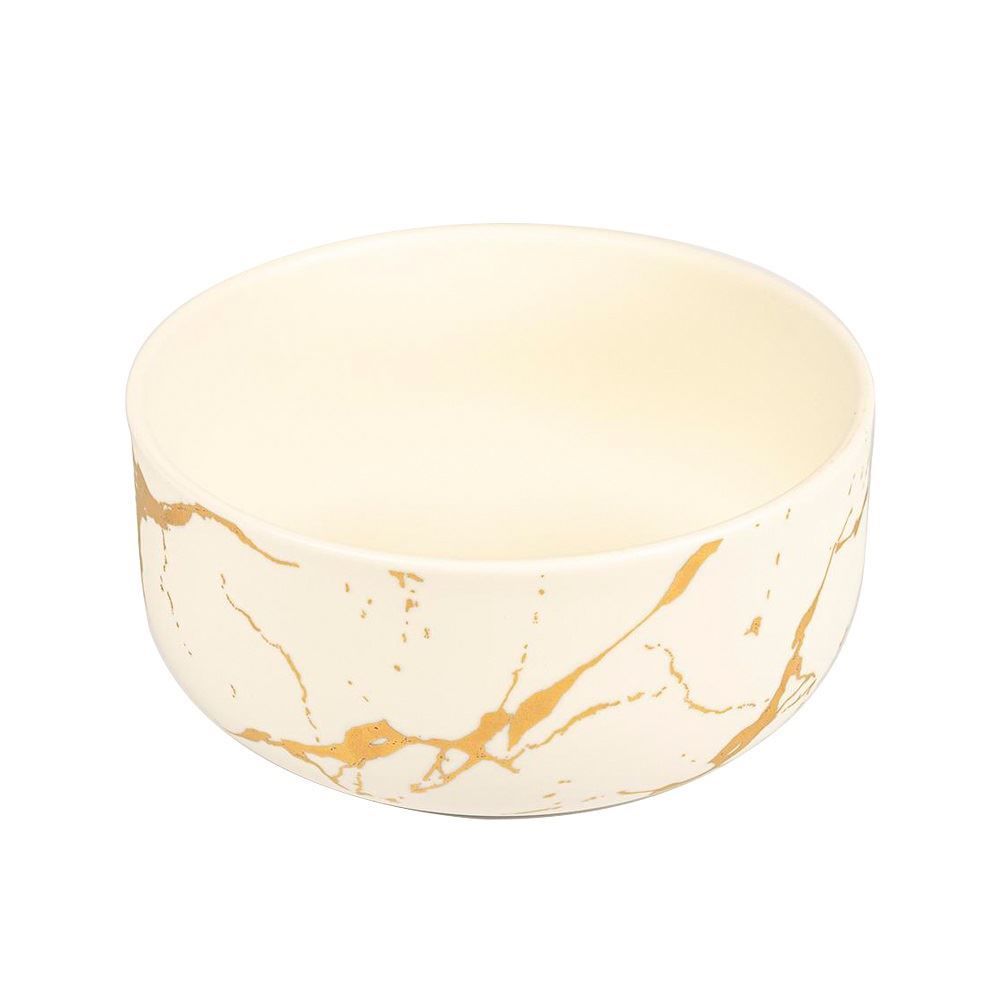 Beyaz Gold  Kase 16 cm