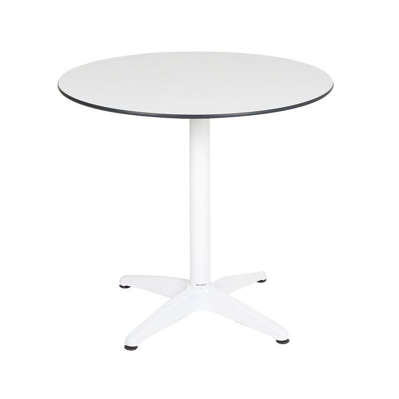 Compact Masa Tablası Q:80 cm Beyaz