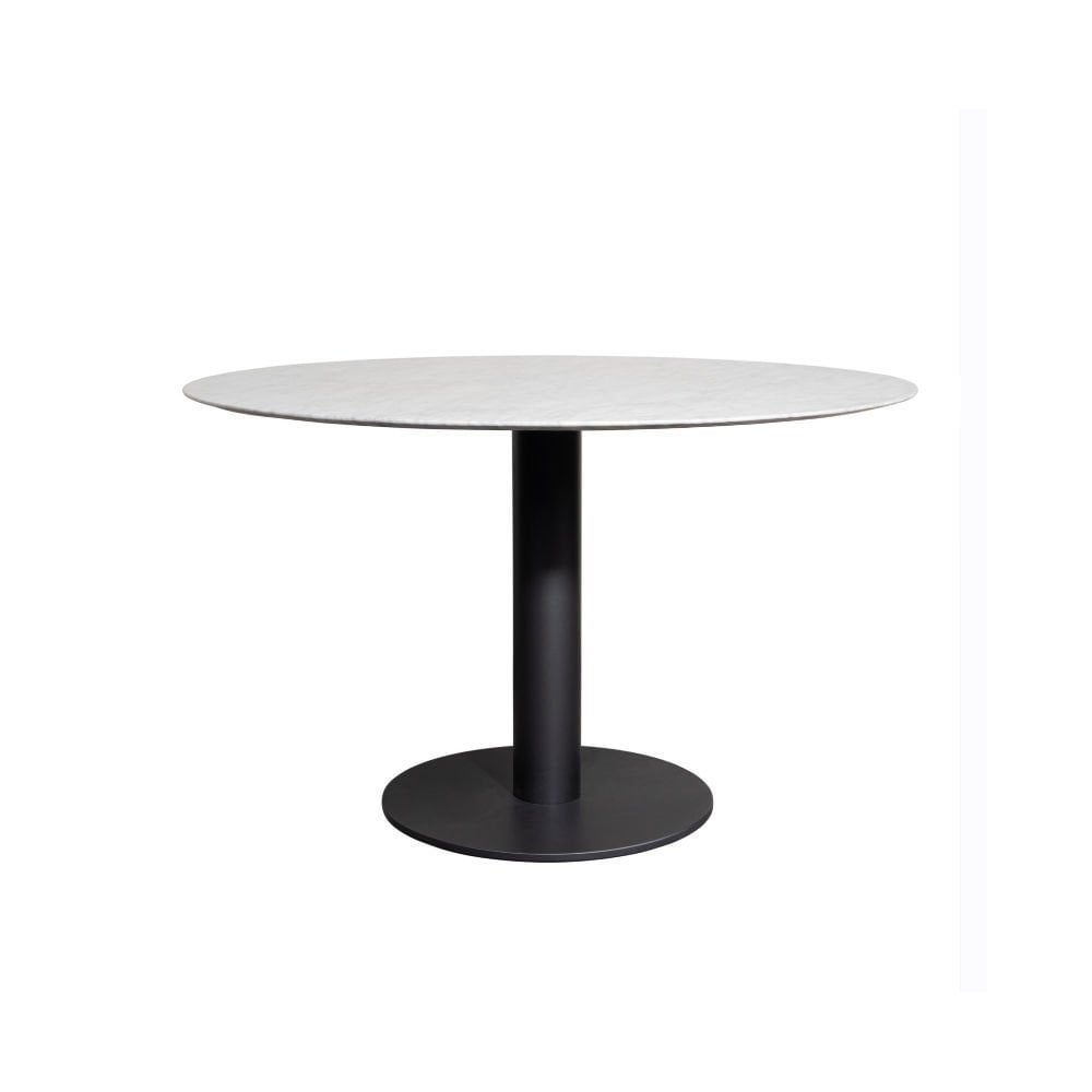 Camerich Hanna Mermer Tablalı Yuvarlak Servis Masası