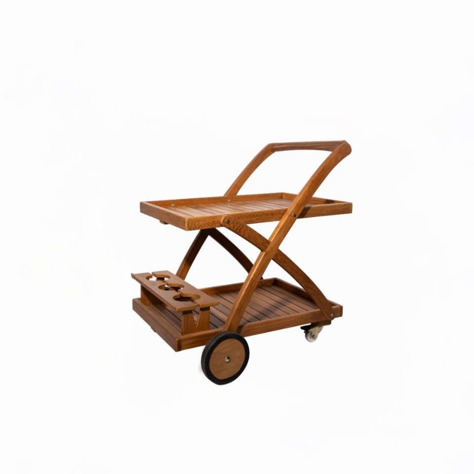 Iroko Servis Arabası | Cumba Selection