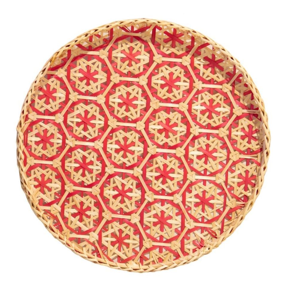 Duvar Sepeti Kırmızı Q:30 cm