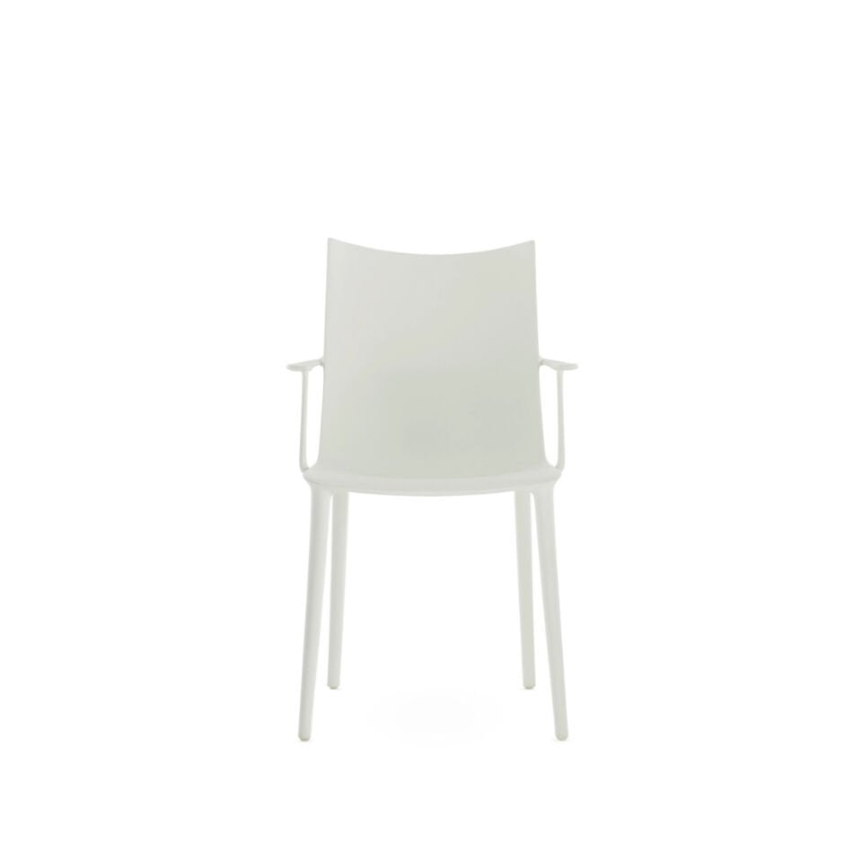 Kartell H.H.H Mat Beyaz Kollu Sandalye