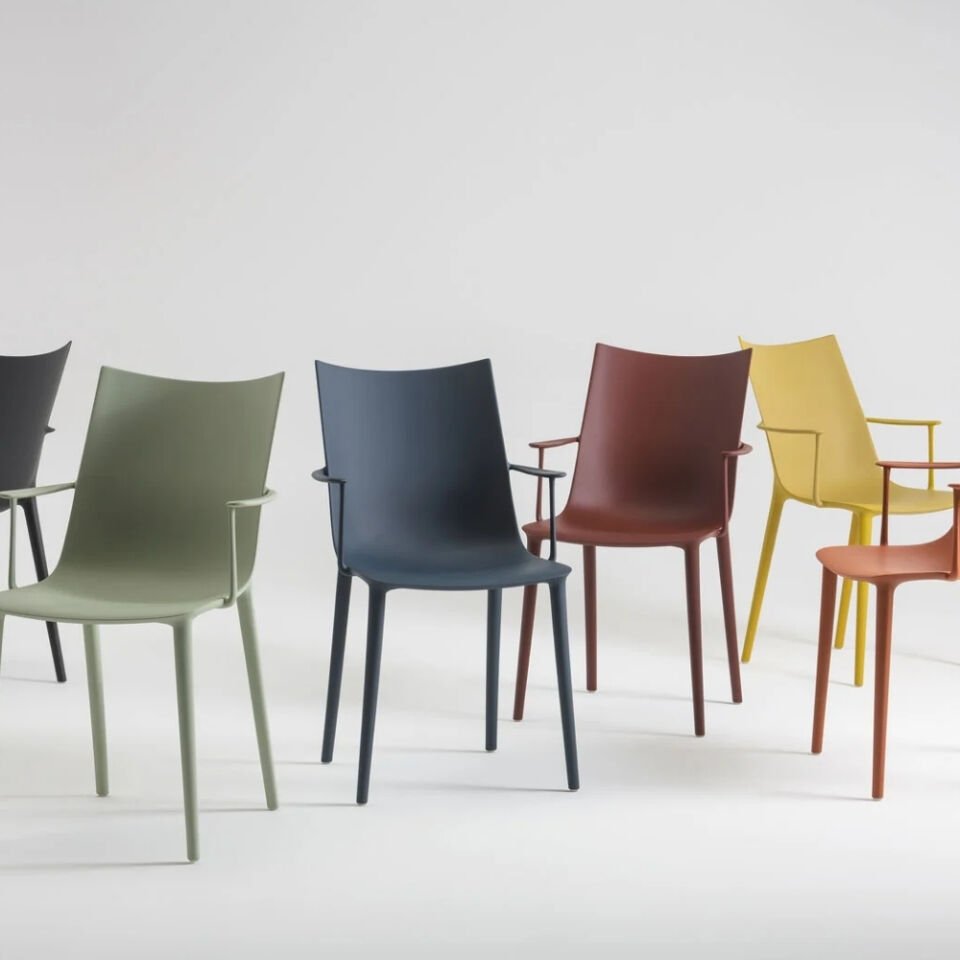 Kartell H.H.H Mat Mavi Kollu Sandalye