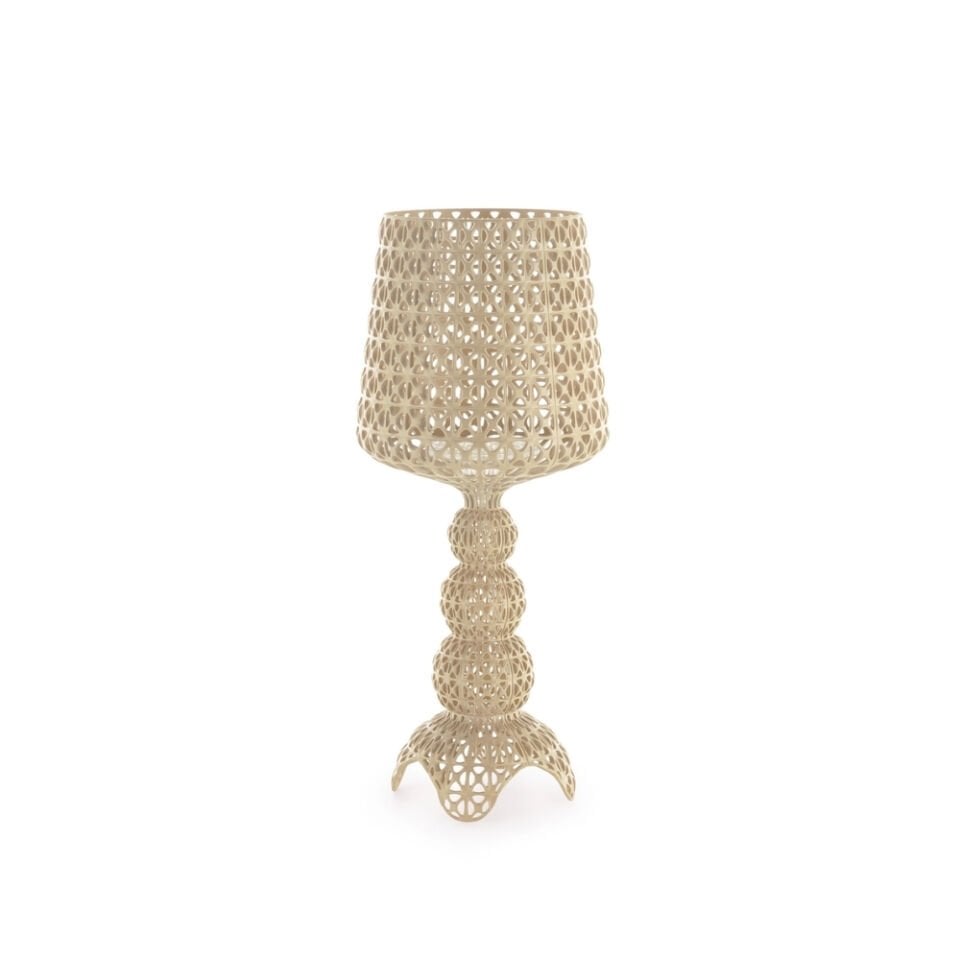 Kartell Kabuki Bej Mini Masa Lambası