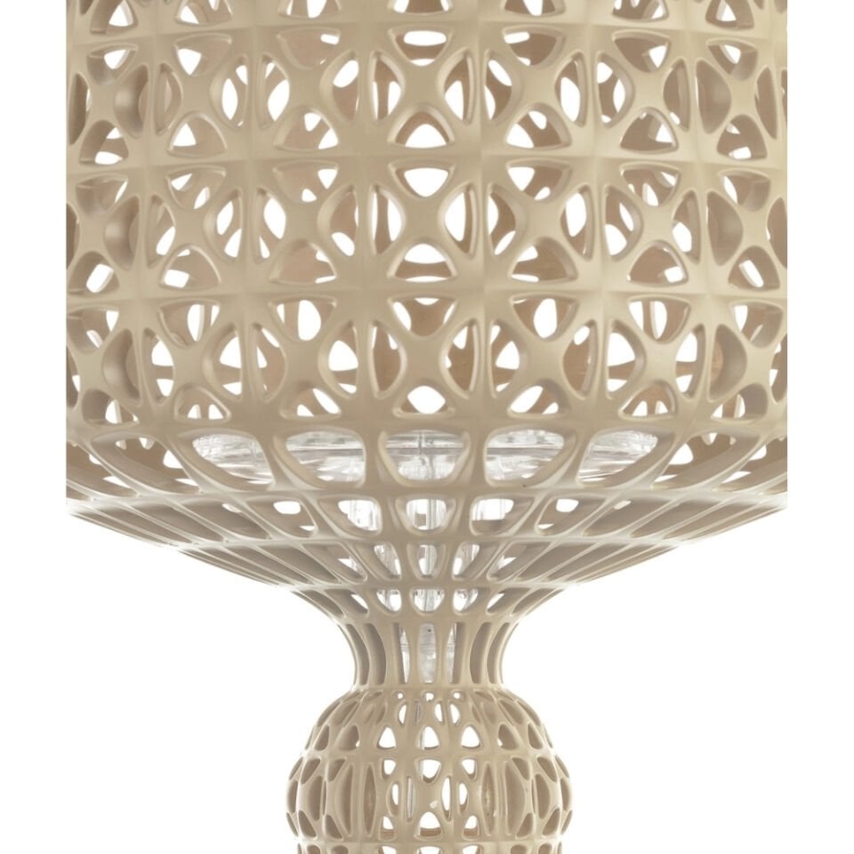 Kartell Kabuki Bej Mini Masa Lambası