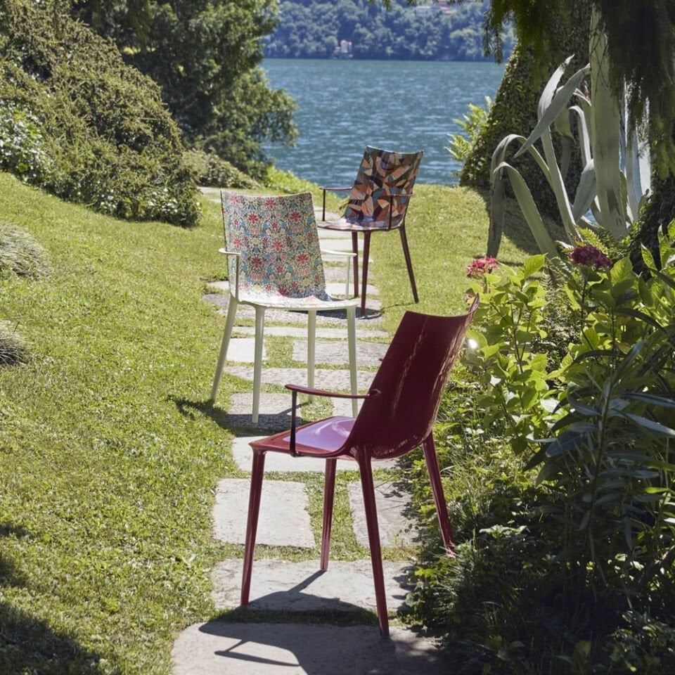 Kartell H.H.H Bordo Kollu Sandalye