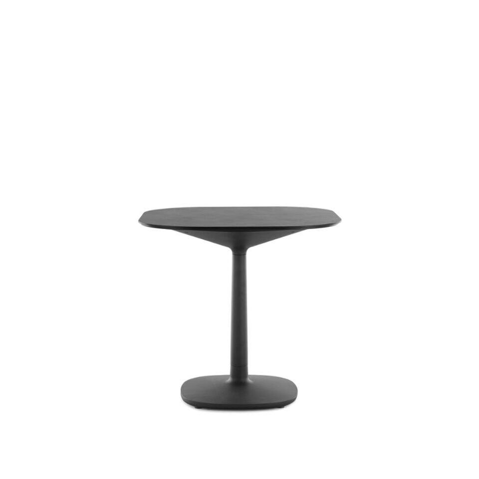 Kartell Multiplo Bistro Siyah Kare Masa