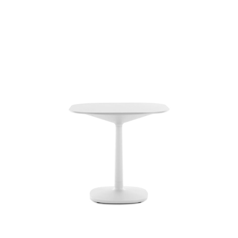 Kartell Multiplo Bistro Beyaz Kare Masa