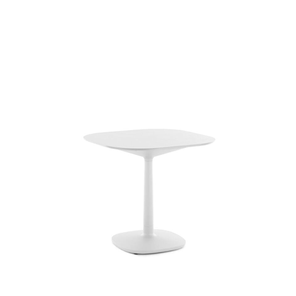 Kartell Multiplo Bistro Beyaz Kare Masa