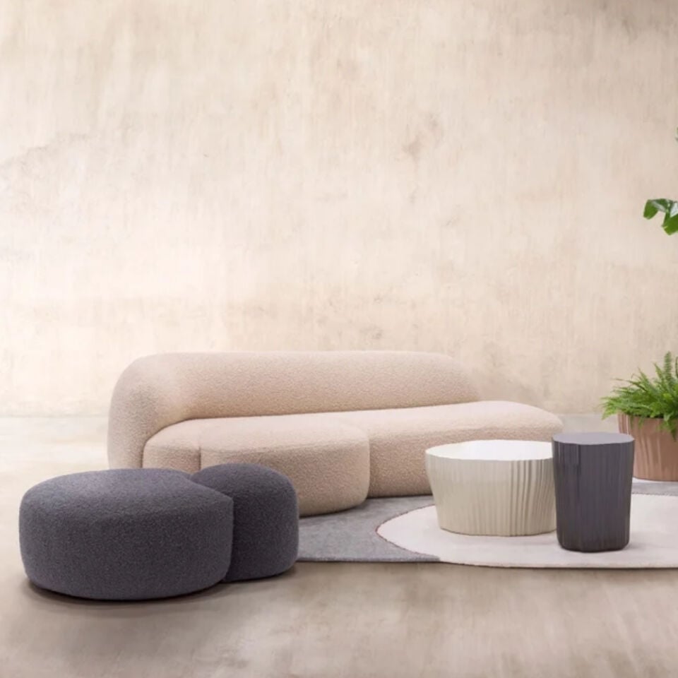 Kartell Corteza Fildişi Sehpa