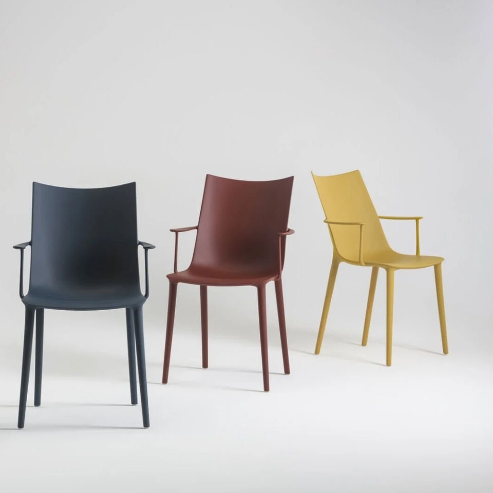 Kartell H.H.H Mat Bordo Kollu Sandalye