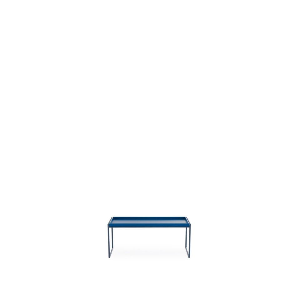 Kartell Trays 80 cm Mavi Sehpa