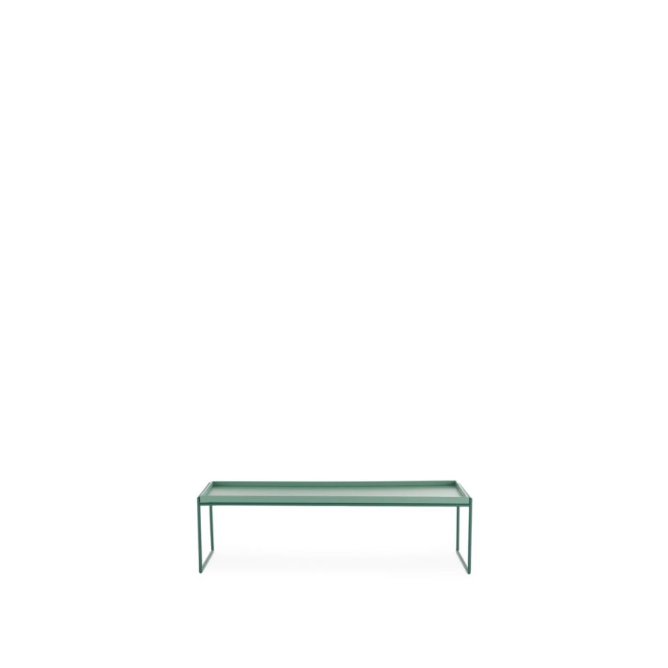 Kartell Trays 120 cm Yeşil Sehpa