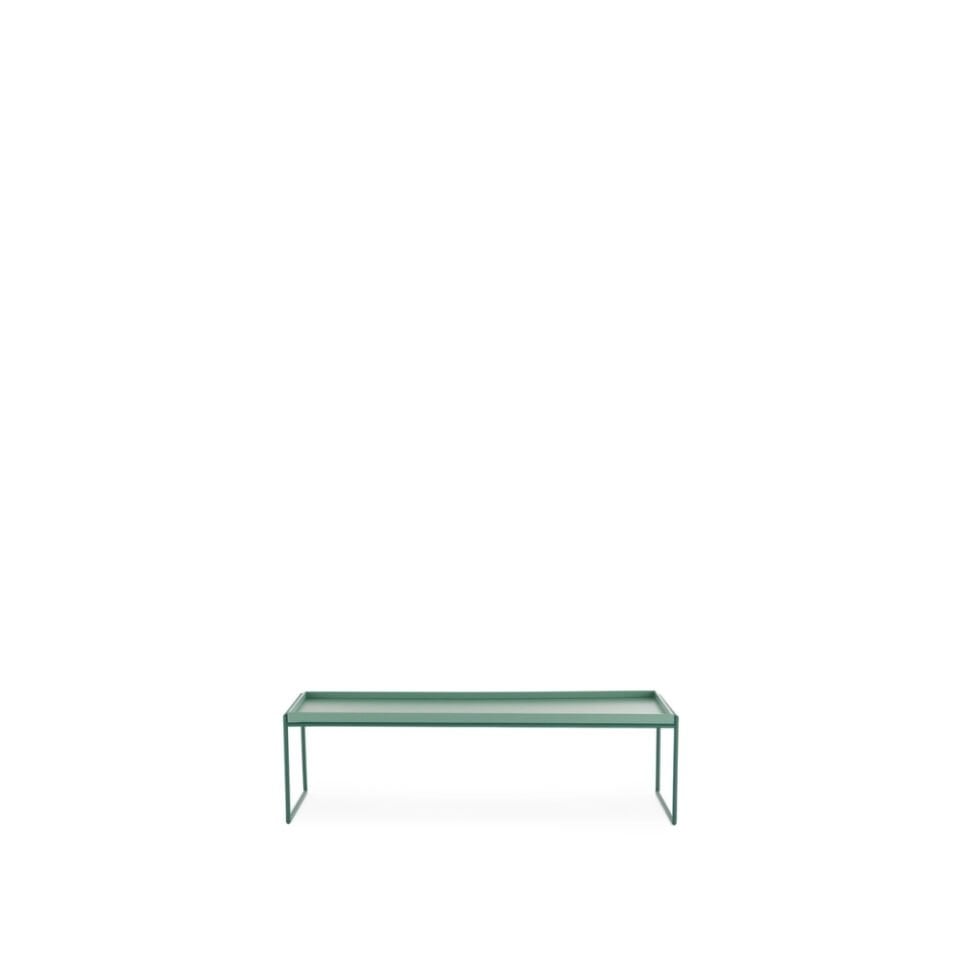 Kartell Trays 120 cm Yeşil Sehpa