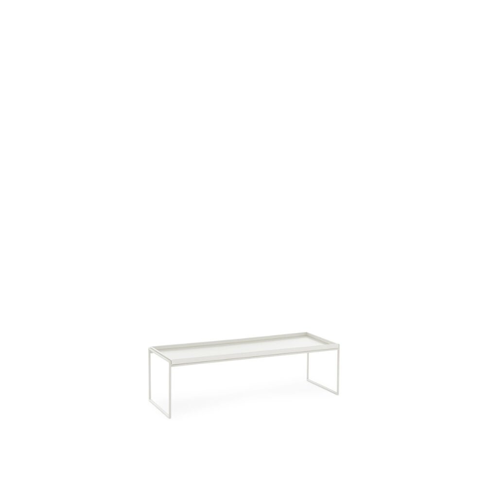 Kartell Trays 120 cm Parlak Beyaz Sehpa