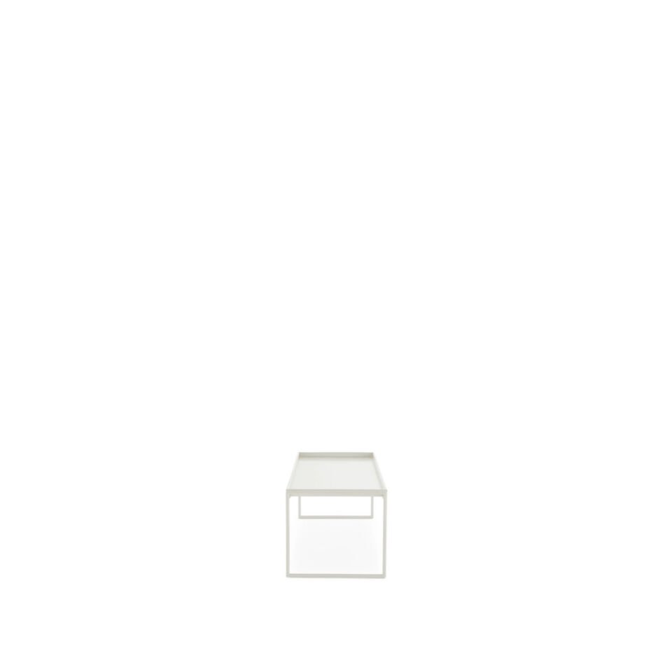 Kartell Trays 120 cm Parlak Beyaz Sehpa