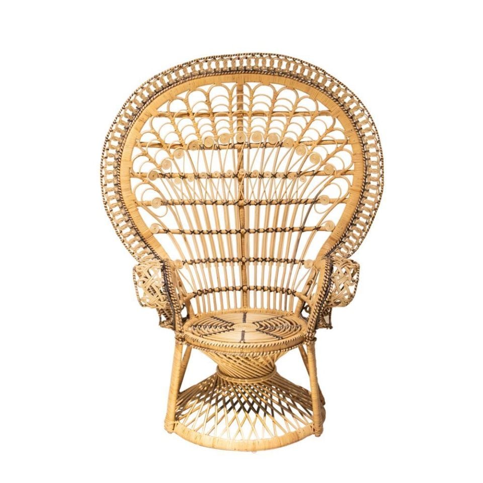 Rattan Tavus Koltuk