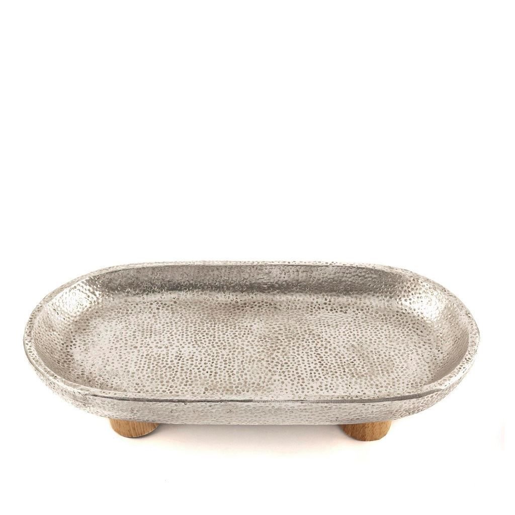 Ayaklı Resin Tepsi 49x26x10 cm