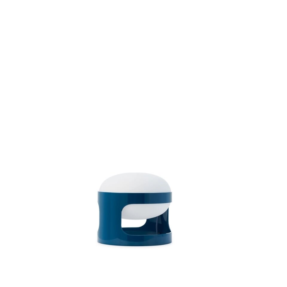 Kartell KD28 Petrol Mavisi Masa Lambası