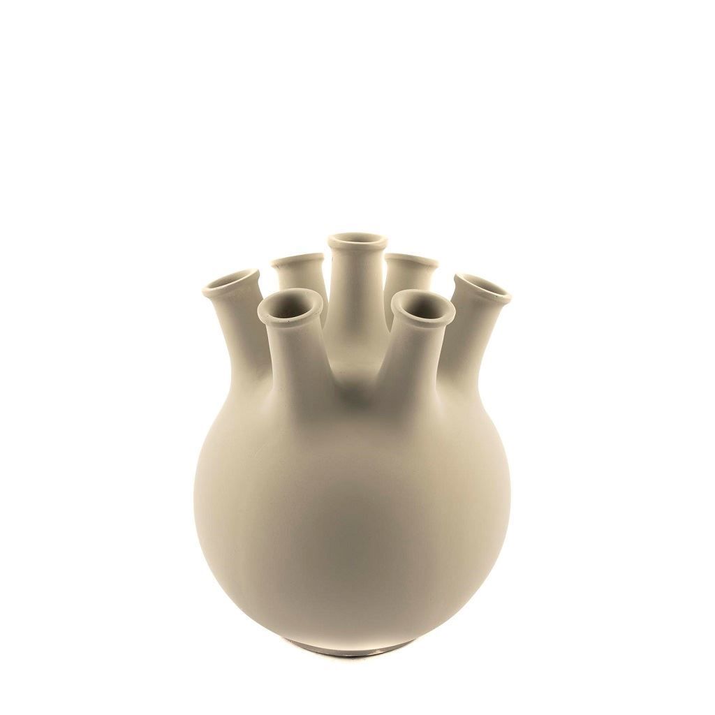 Gri Resin Vazo 31 cm