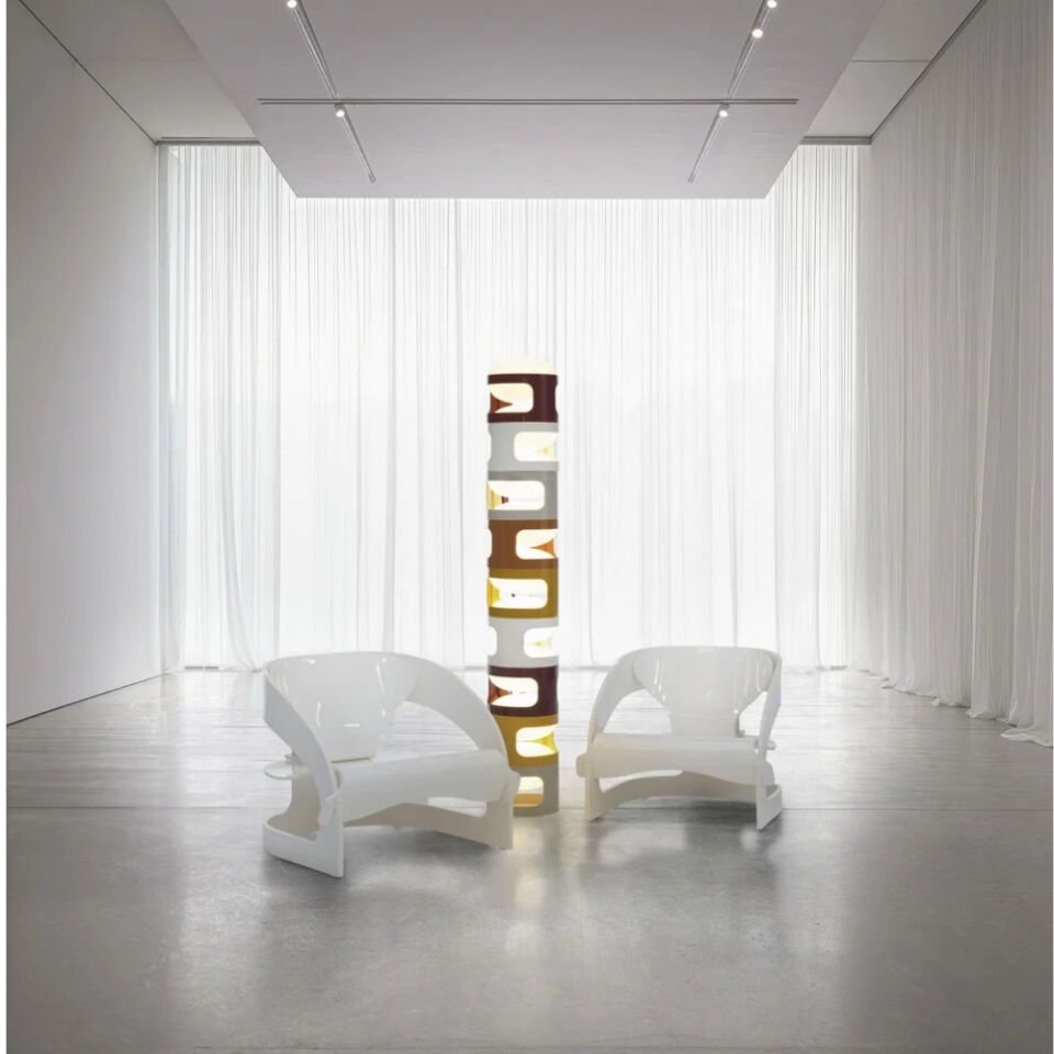 Kartell KD28 Beyaz Masa Lambası