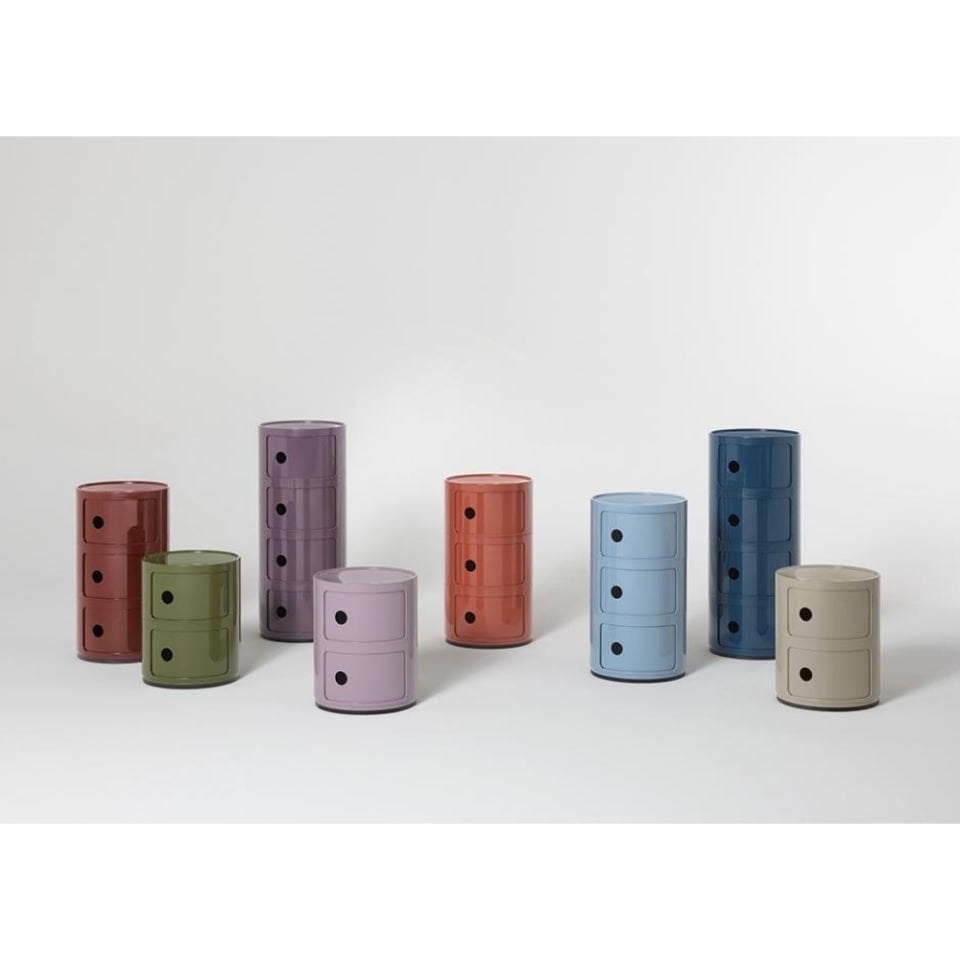 Kartell Componibili 3 Çekmeceli Turuncu Modül