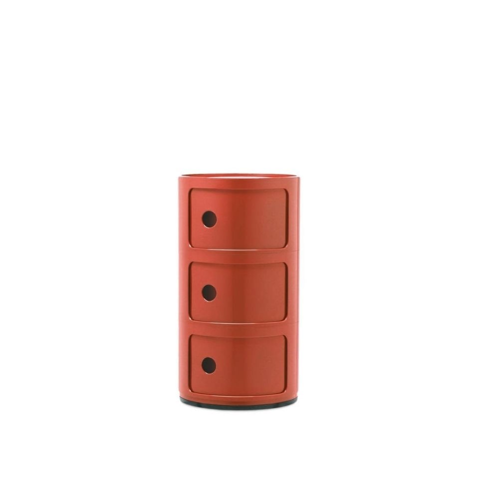 Kartell Componibili 3 Çekmeceli Turuncu Modül