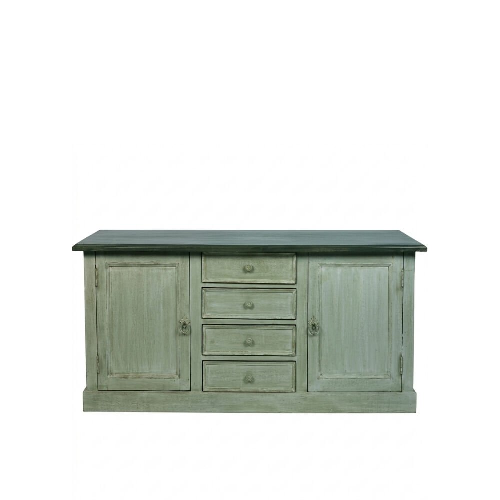 Blanc d’Ivoire Joe Eskitilmiş Büfe Gri