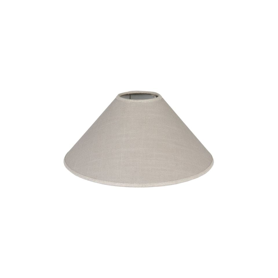 Bej Abajur Şapkası Q:28 cm