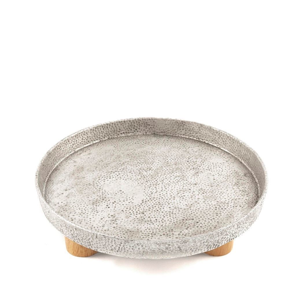 Ayaklı Resin Tepsi 40x9 cm