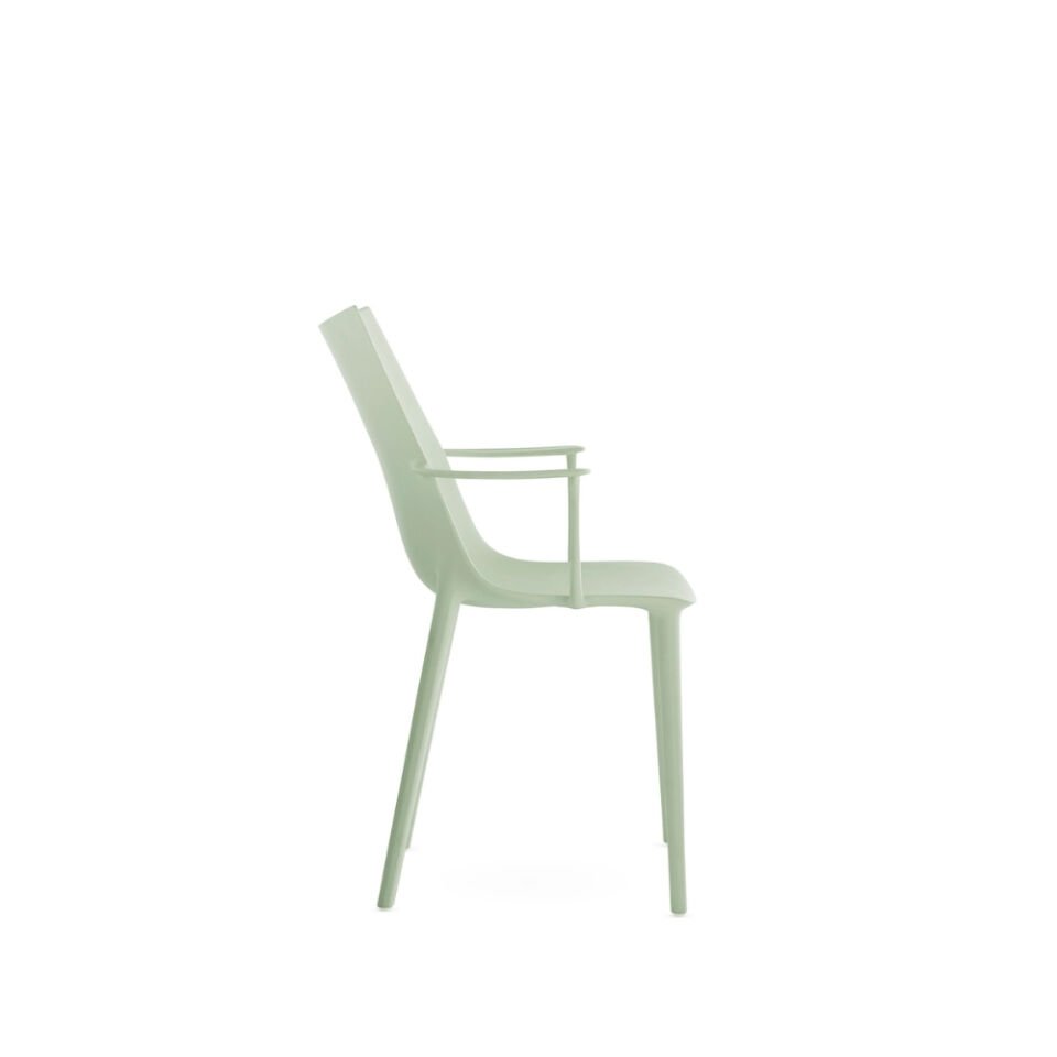 Kartell H.H.H Mat Yeşil Kollu Sandalye