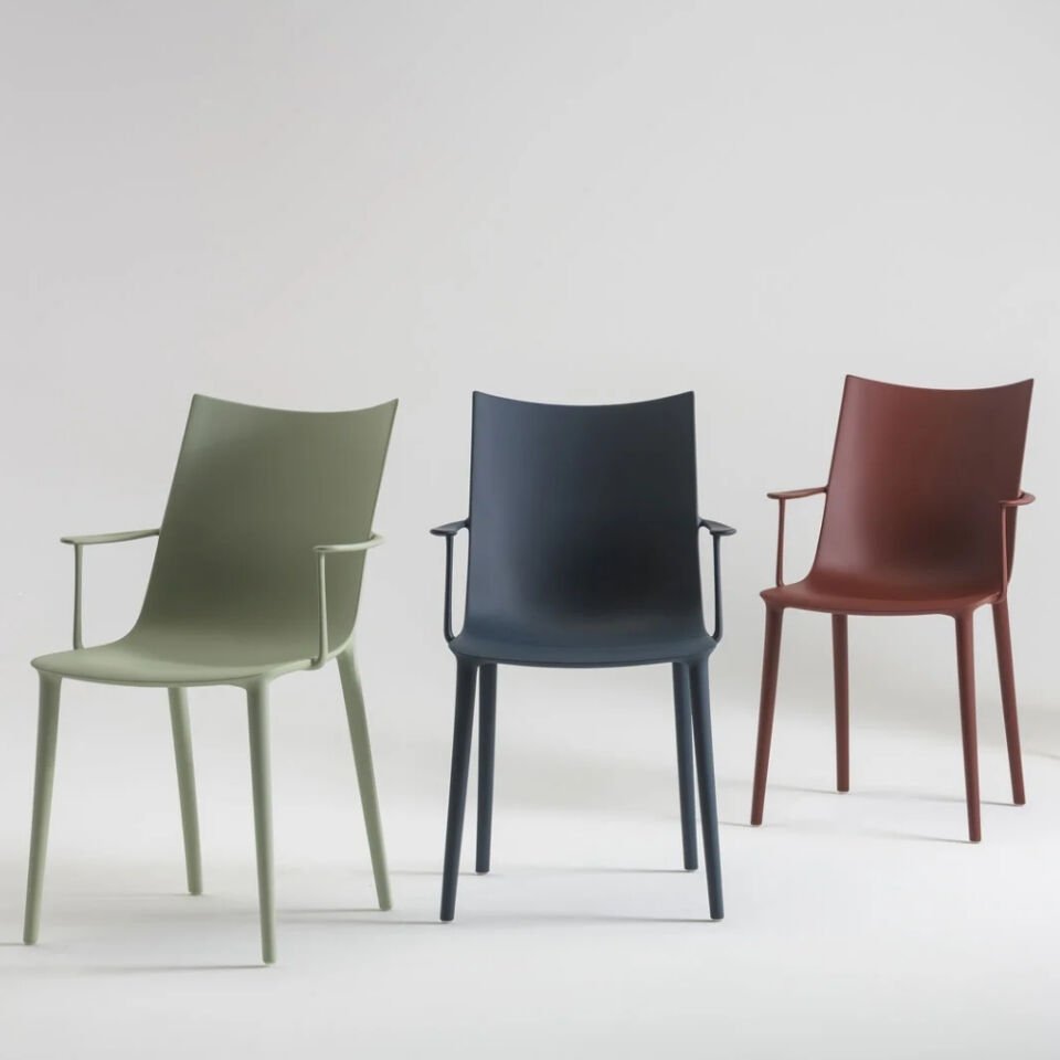 Kartell H.H.H Mat Yeşil Kollu Sandalye