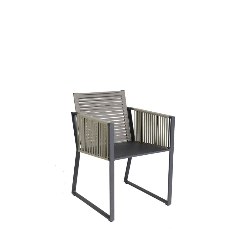 Borek Modena Sandalye Antrasit Taupe