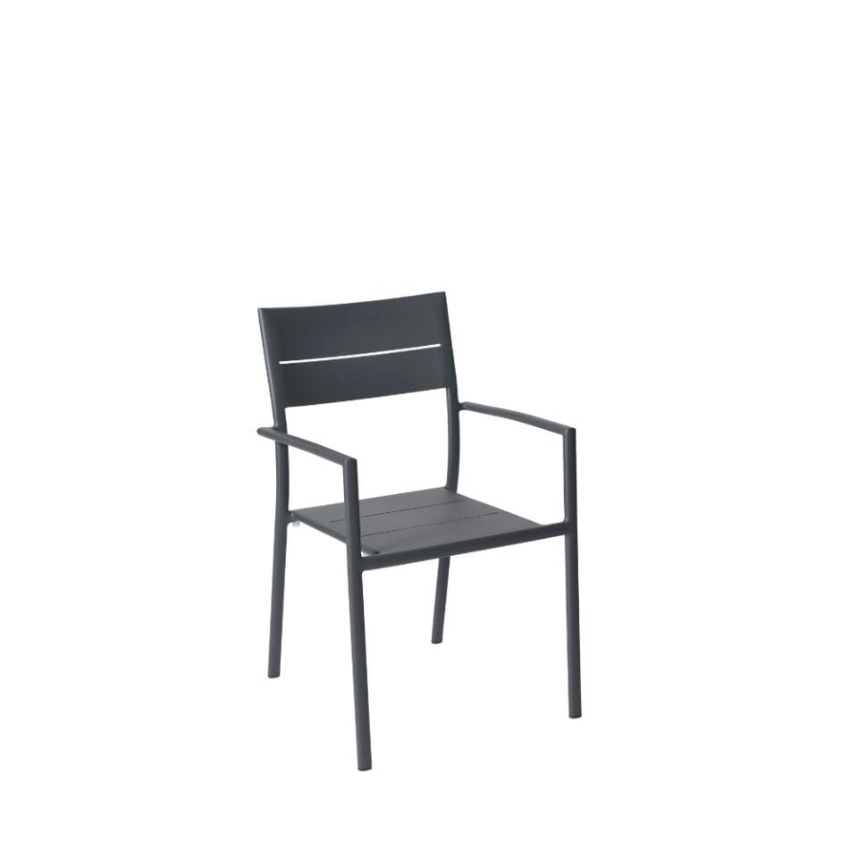 Borek Grace İstiflenebilir Sandalye Antrasit