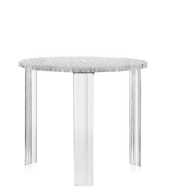T Sehpa Şeffaf H:44 cm