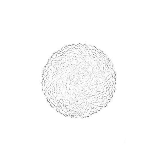 T Sehpa Şeffaf H:44 cm