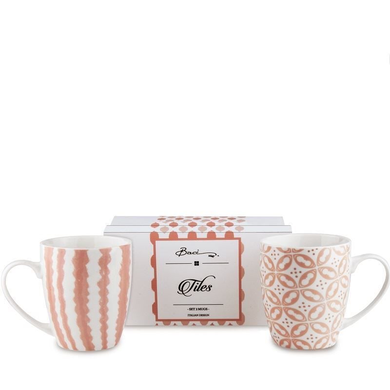 Tiles 2'li Kupa Seti Peach
