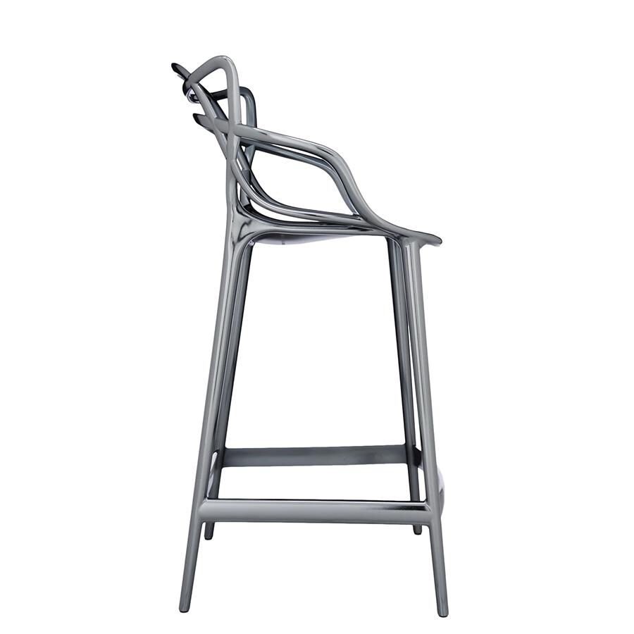 Masters Bar Sandalye Titanyum H:99 cm