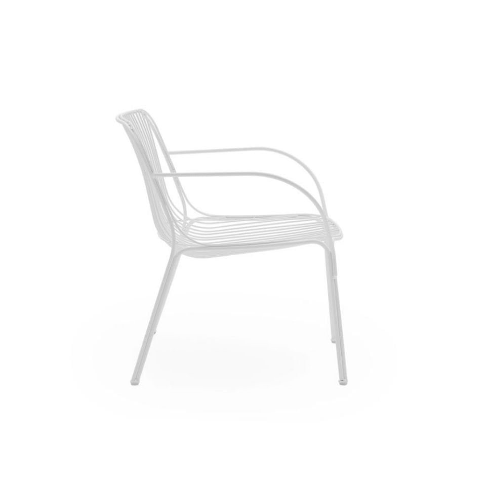 Kartell Hiray Beyaz Kollu Koltuk